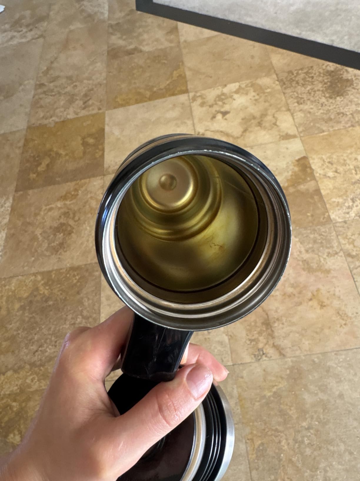 THERMOS Stainless King Vacuum-Insulated Travel Tumbler, 16 Ounce, Matte Steel customer photo 2