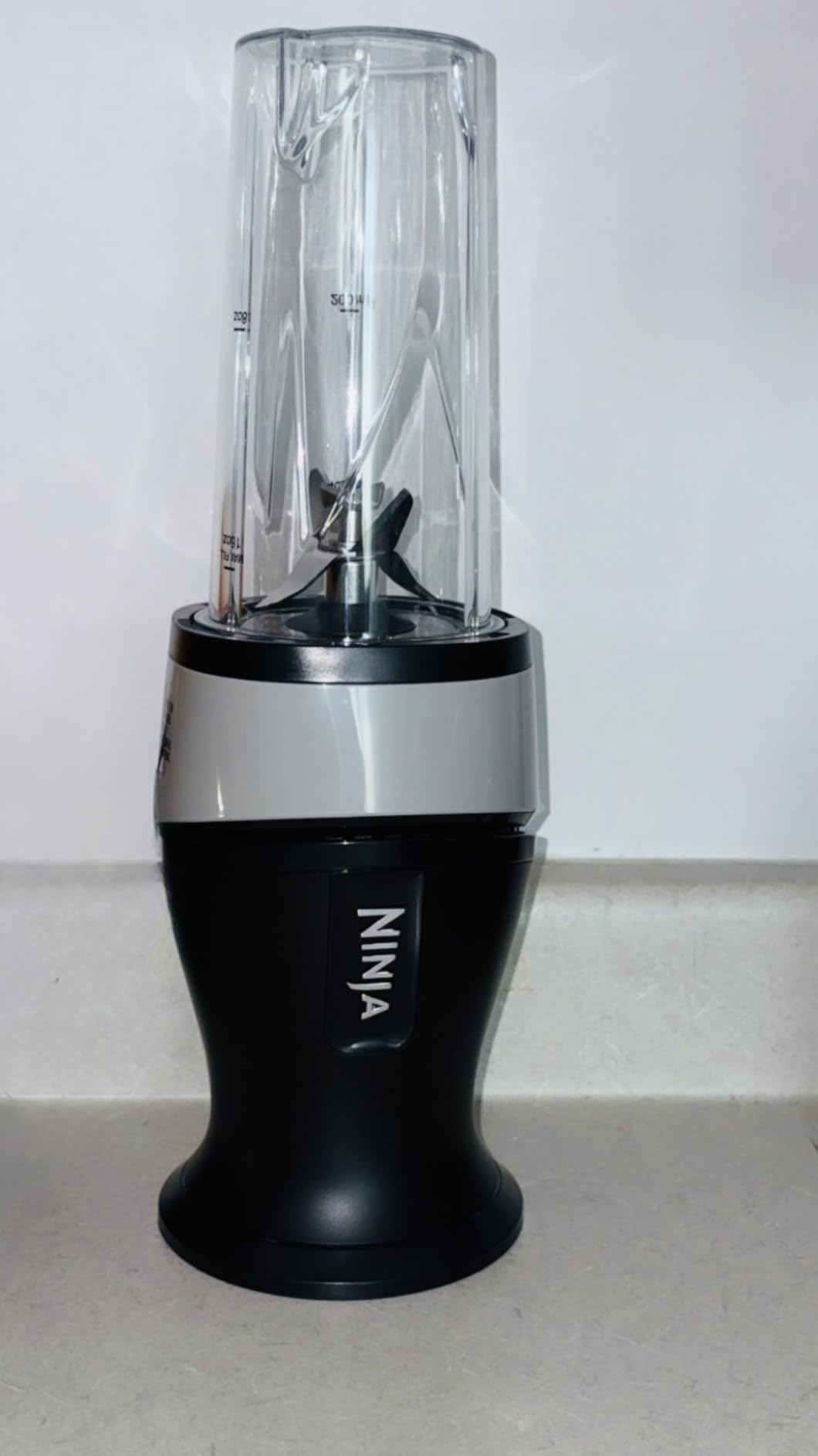 Ninja Fit Compact Personal Blender (QB3001SS) - 700-Watt, (2) 16-oz To-Go Cups with Spout Lids customer photo 1
