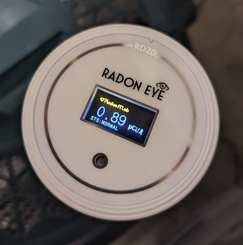 Ecosense RD200 RadonEye, Home Digital Radon Detector: Fast and Accurate Detection of Fluctuating Radon Levels, Short and Long Term Continuous Monitoring with Trend Charts customer photo 2