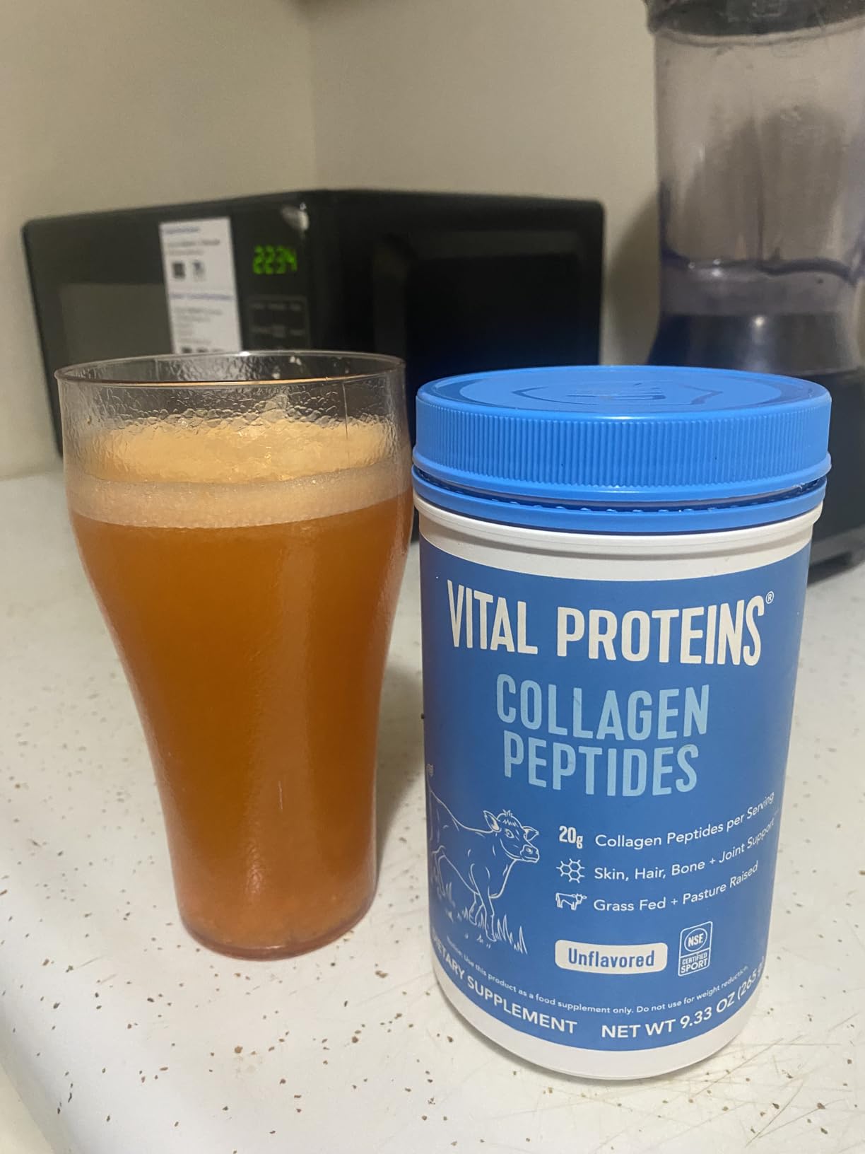 Vital Proteins Collagen Peptides Powder Supplement, Hydrolyzed Collagen Peptides Travel Pack, 20 Individual Packets customer photo 2