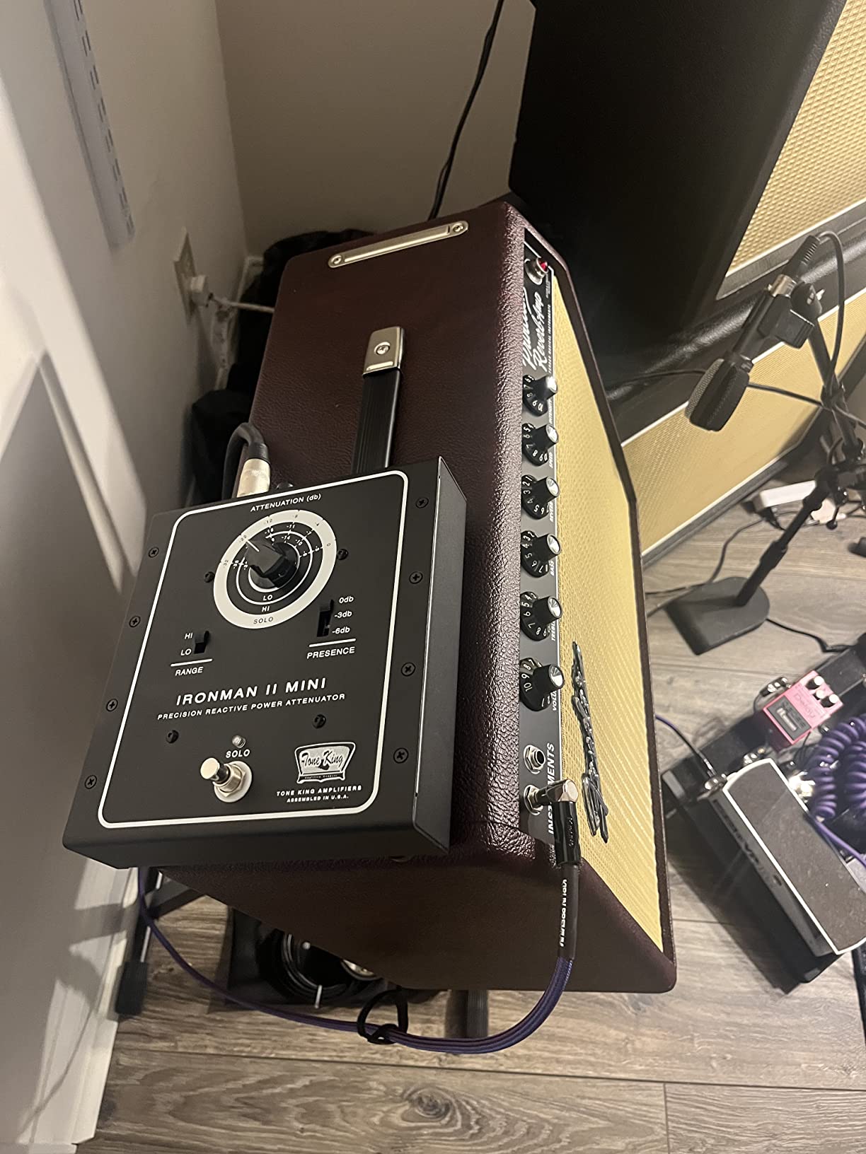 Tone King Ironman II Mini 30-watt Reactive Power Attenuator customer photo 1