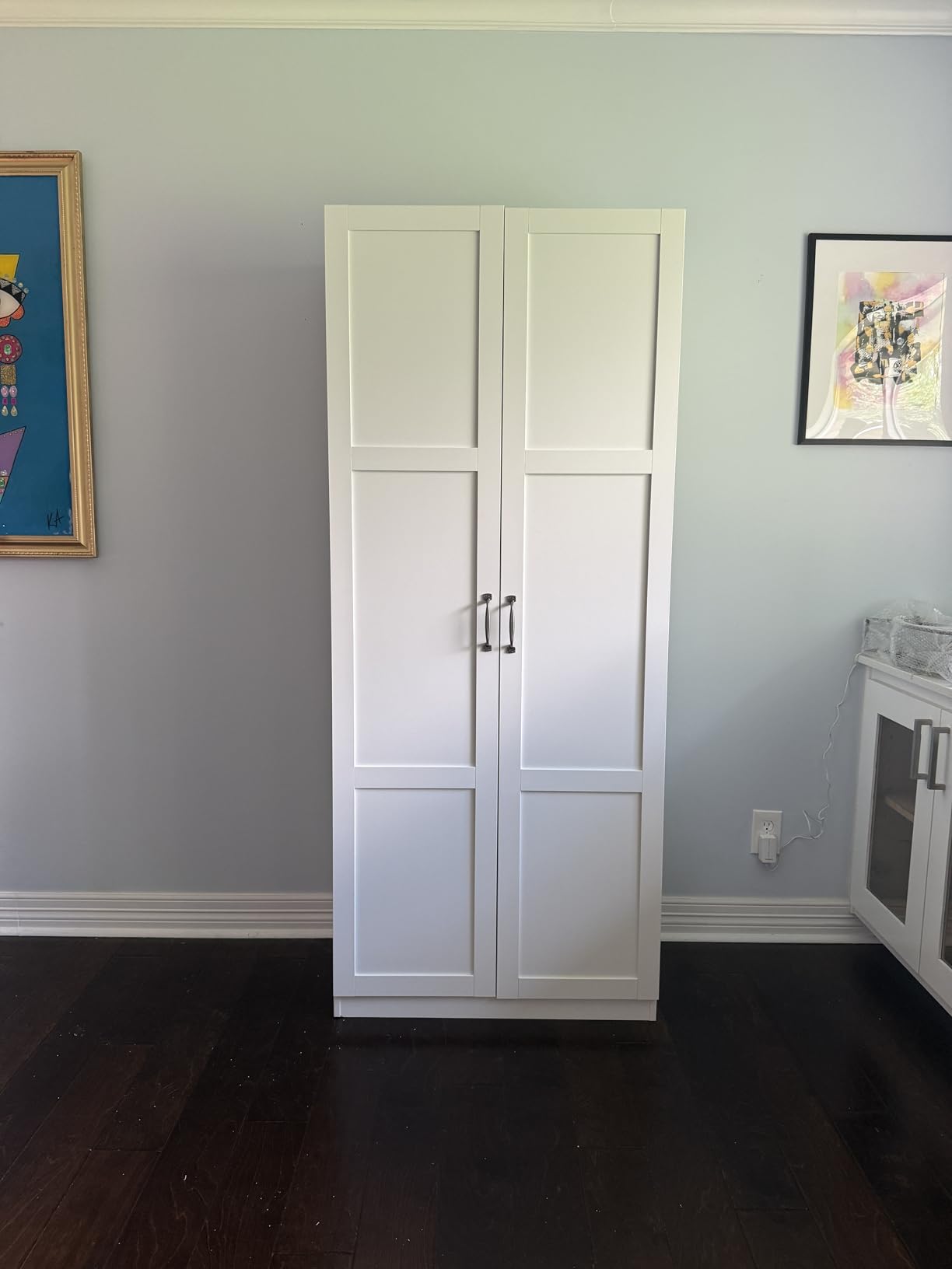 Sauder Select Storage Cabinet/ Pantry cabinets, White finish customer photo 1