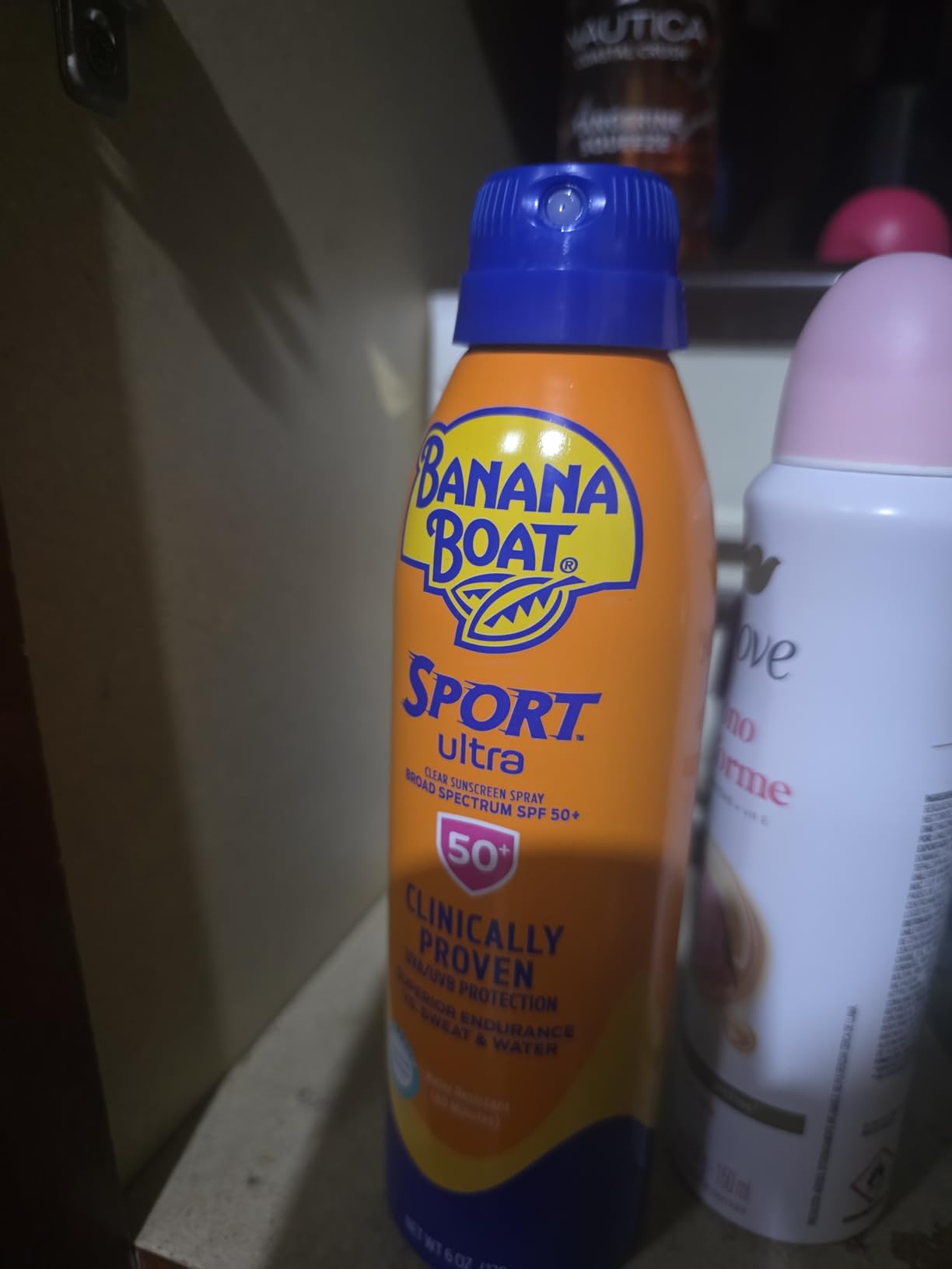 Banana Boat Sport Ultra SPF 50 Sunscreen Spray | Banana Boat Sunscreen Spray SPF 50, Water Resistant, Oxybenzone Free, Sunblock, 6oz each Twin Pack customer photo 1