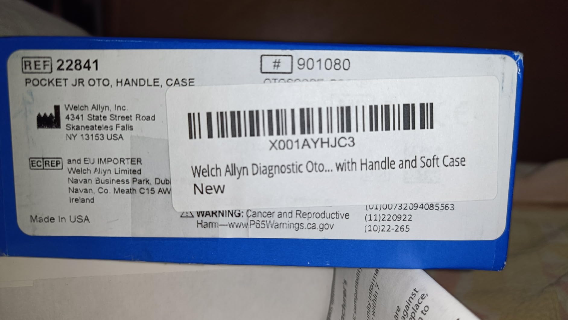 Welch Allyn Diagnostic Otoscope Set - PocketScope Junior with Handle and Soft Case customer photo 2