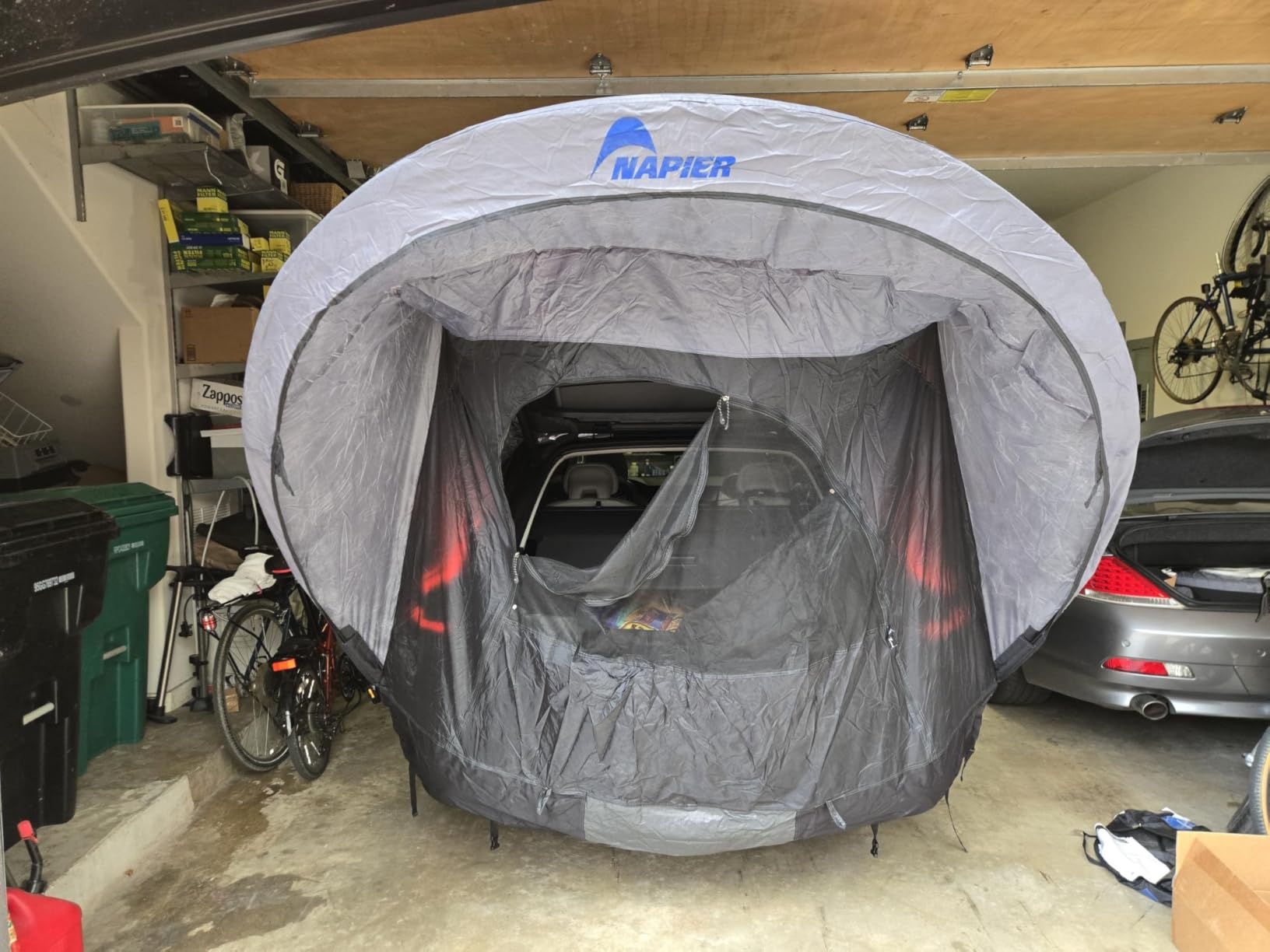Napier Sportz Cove | SUV Tailgate Tent with Awning | Fits Small to Large SUVs | Easy 5-Minute Setup | Sun Protection & Privacy Shelter for Camping, Tailgating, Road Trips customer photo 1