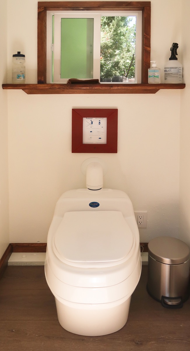 Separett Villa Urine-Separating Compost Toilet | No Additives or Mixing Needed, High-Capacity Design, For Homestead, For Schoolie, For Cottage Use customer photo 1