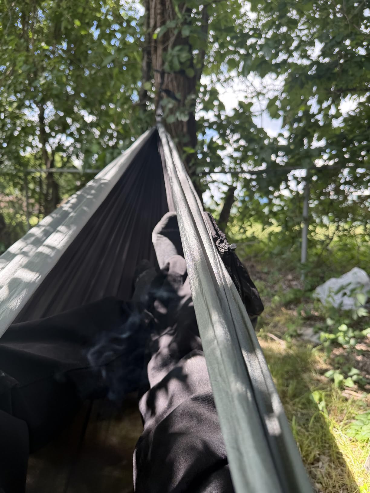 Wise Owl Outfitters Camping Hammock - 500lbs Portable Hammock with Tree Straps - Travel, Backpacking, Hiking, Outdoors Camping Gear - Single or Double customer photo 2