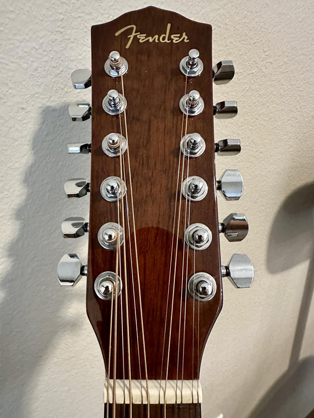 Fender CD-60SCE 12-string Dreadnought Acoustic Guitar, Natural customer photo 1