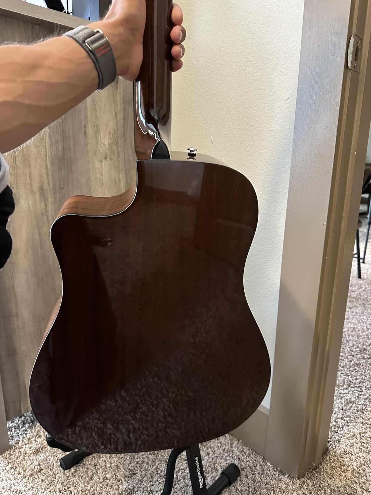 Fender CD-60SCE 12-string Dreadnought Acoustic Guitar, Natural customer photo 2