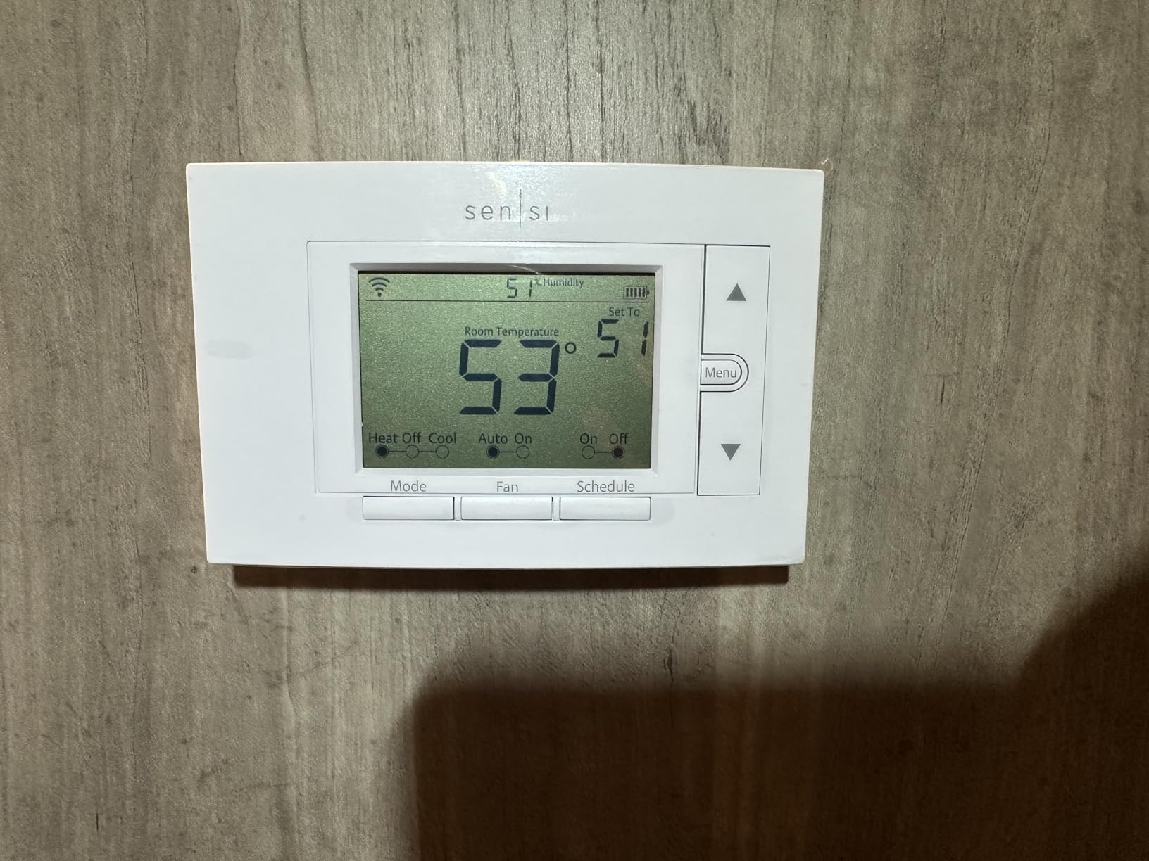 Emerson Sensi Wi-Fi Smart Thermostat for Smart Home, DIY, Works With Alexa, Energy Star Certified, ST55 customer photo 2
