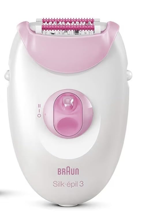 Braun Silk-épil 3 3-270, Epilator for Women for Long-Lasting Hair Removal, 20 Tweezer System, Smartlight Technology, Massage Rollers, Shaver and Trimmer Head Included customer photo 2