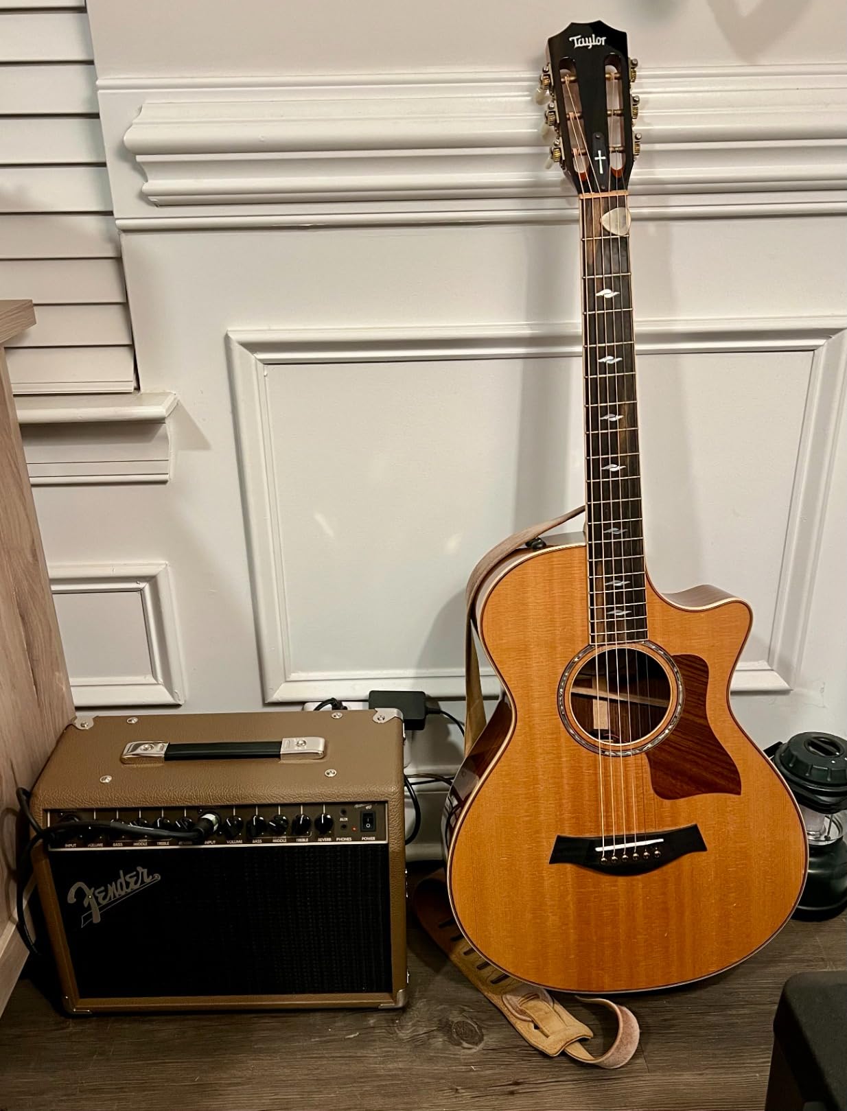 Fender Acoustasonic 40 Acoustic Guitar Amplifier, 40-Watt Portable Combo Amp with Dual 6.5