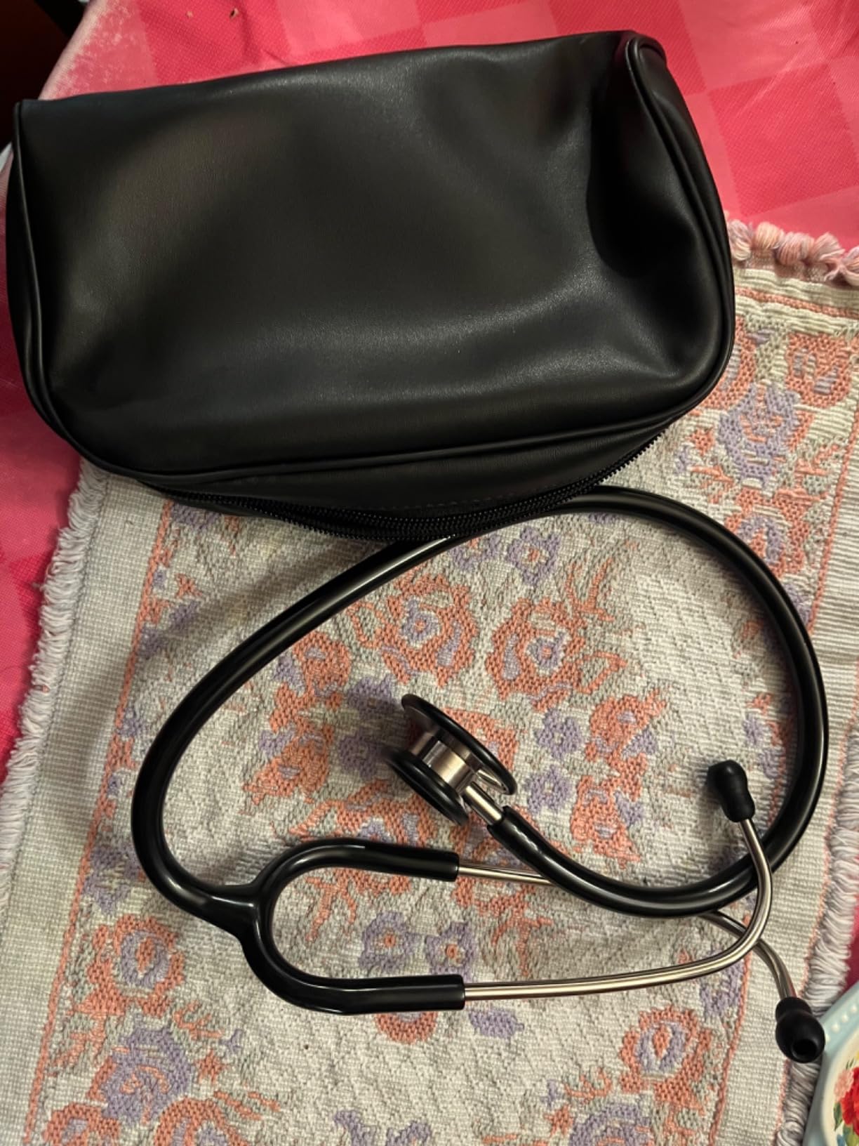 Vive Precision Dualhead Stethoscope - Dual Head Diaphragm Bell for Nurses, ER, Cardiology, Veterinary, Fetal Pediatrics Blood Pressure Kit - Double Barrel Chestpiece Device For Doctors, Students customer photo 2