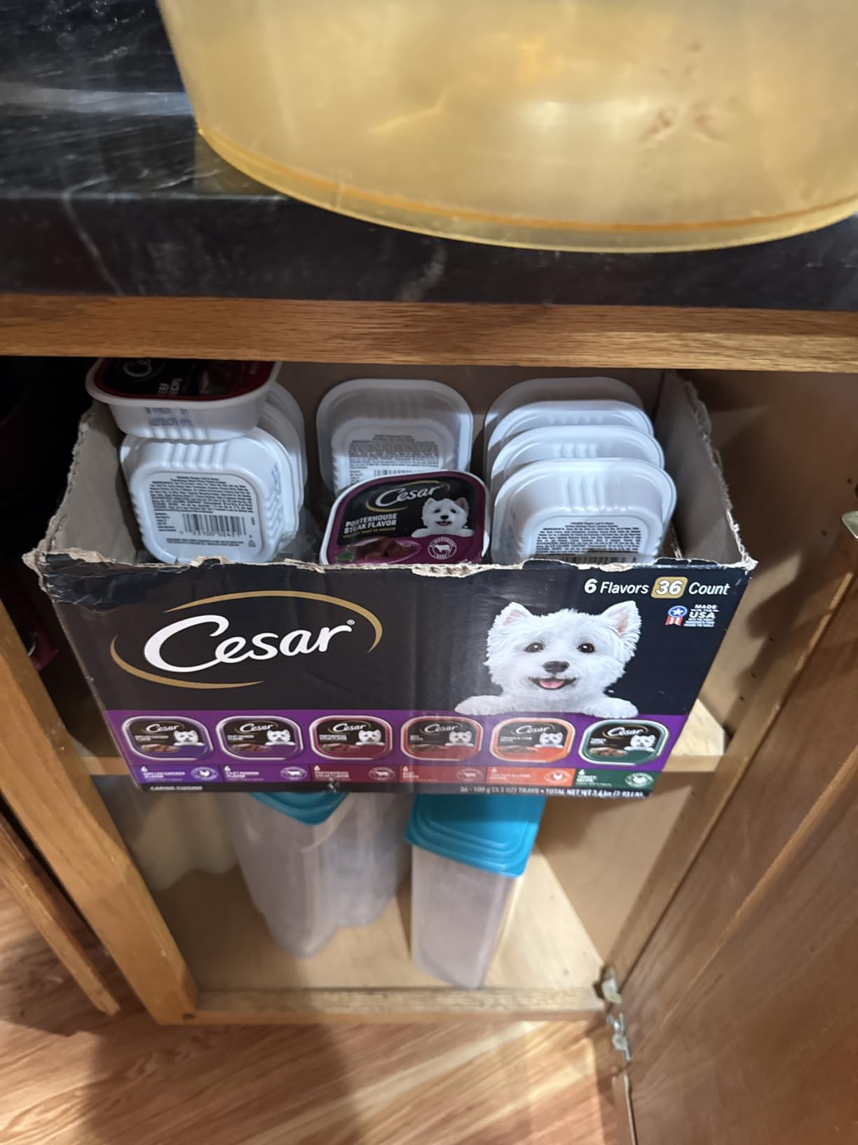 Cesar Wet Dog Food Classic Loaf in Sauce Variety Pack, 3.5 oz. Easy Peel Trays (36 Count) customer photo 1