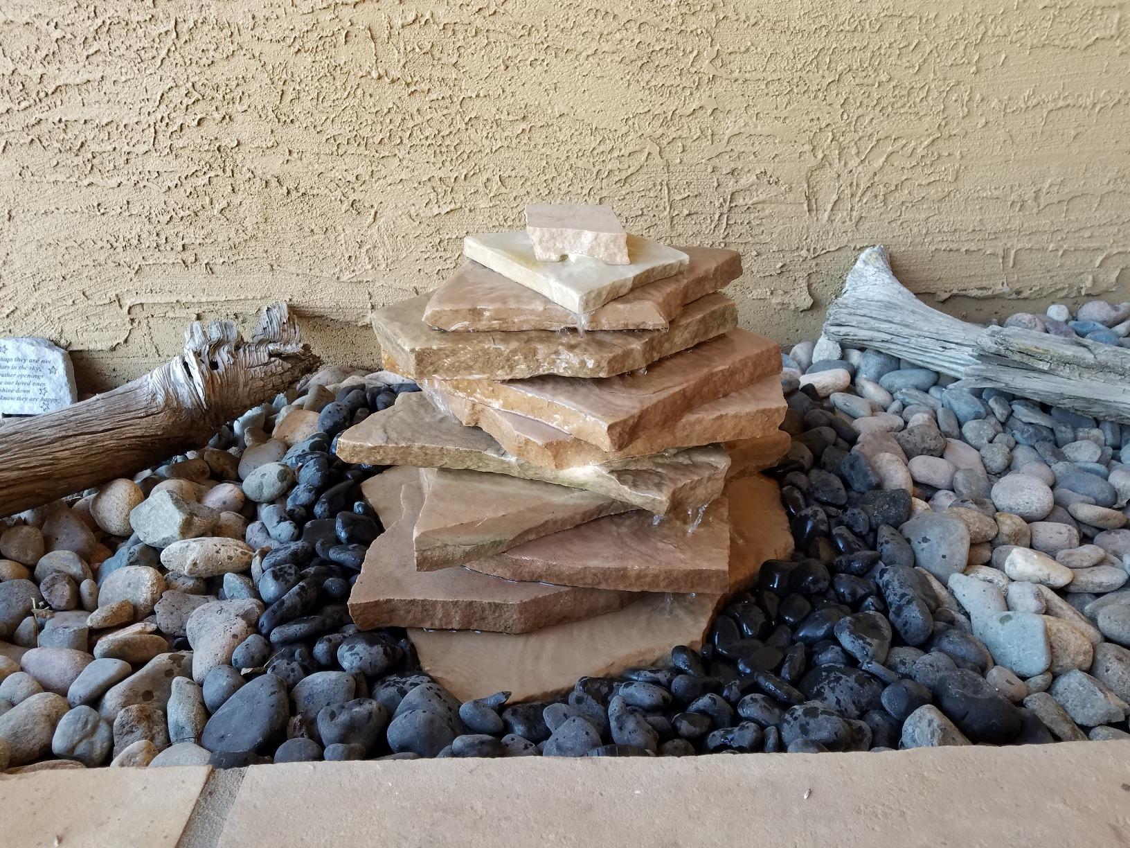 24x24 INCH Heavy Duty Fountain and Waterfall Basin Reservoir for DIY Water Features is Durable, Sturdy and Versatile, Has Pump Access Door, Will Not Rust customer photo 2