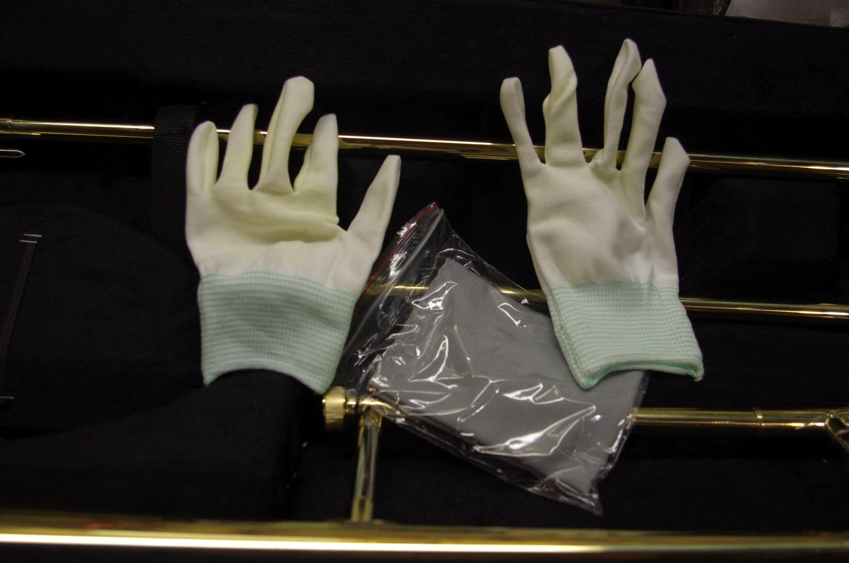 Costzon B Flat Tenor Slide Trombone Brass, Ideal for Standard Student Beginner Trombone w/Case, Gloves, Mouthpiece, Portable customer photo 2