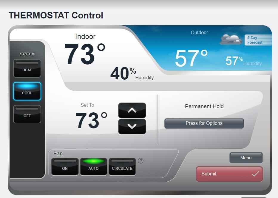 Honeywell Home RTH9585WF1004 Wi-Fi Smart Color Thermostat, 7 Day Programmable, Touch Screen, Energy Star, Alexa Ready, Gray customer photo 2