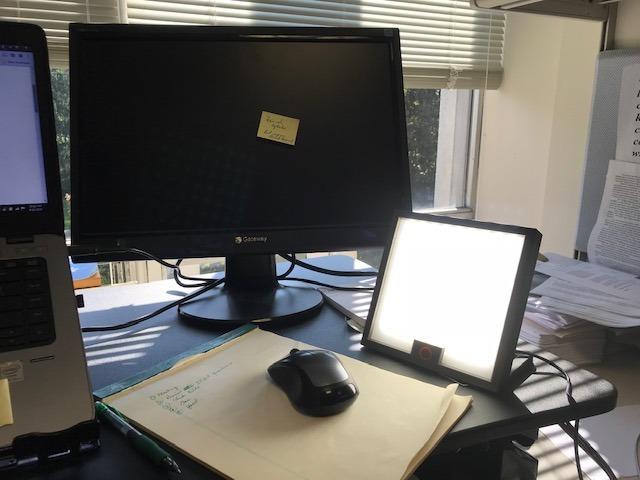 Circadian Optics Lumine 10,000 Lux Light Therapy Lamp | Seen On Shark Tank customer photo 1