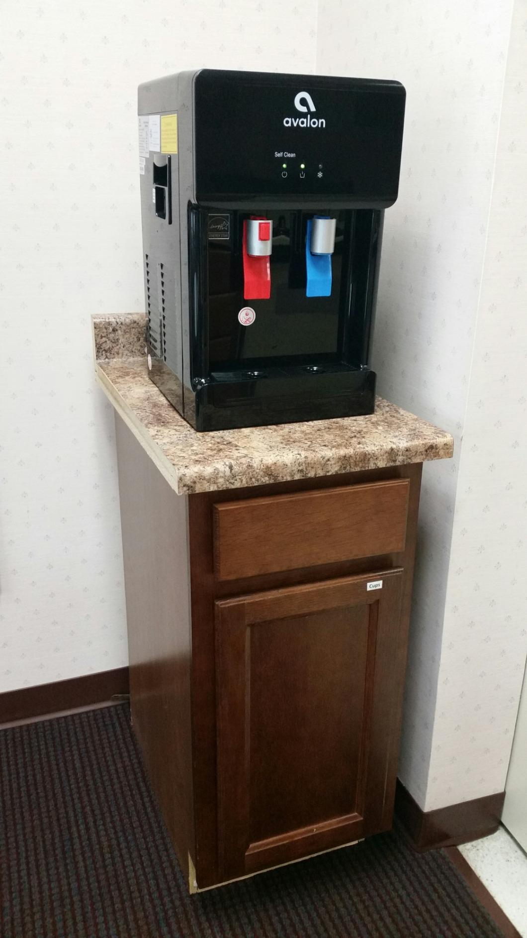 Avalon Countertop Self Cleaning Bottleless Water Cooler Water Dispenser - Hot & Cold Water, NSF Certified Filter- UL Listed- Black customer photo 1