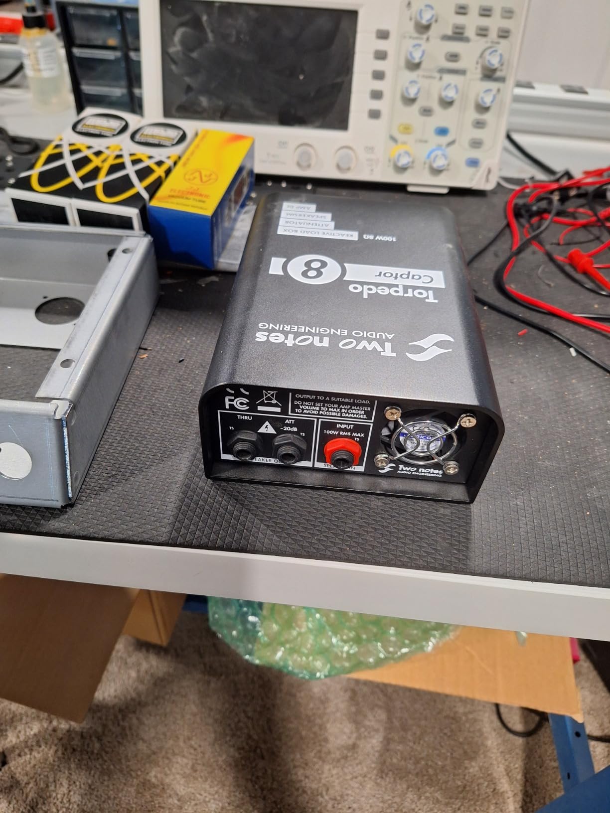 Two Notes Torpedo Captor Reactive Loadbox DI and Attenuator - 8 Ohm customer photo 1