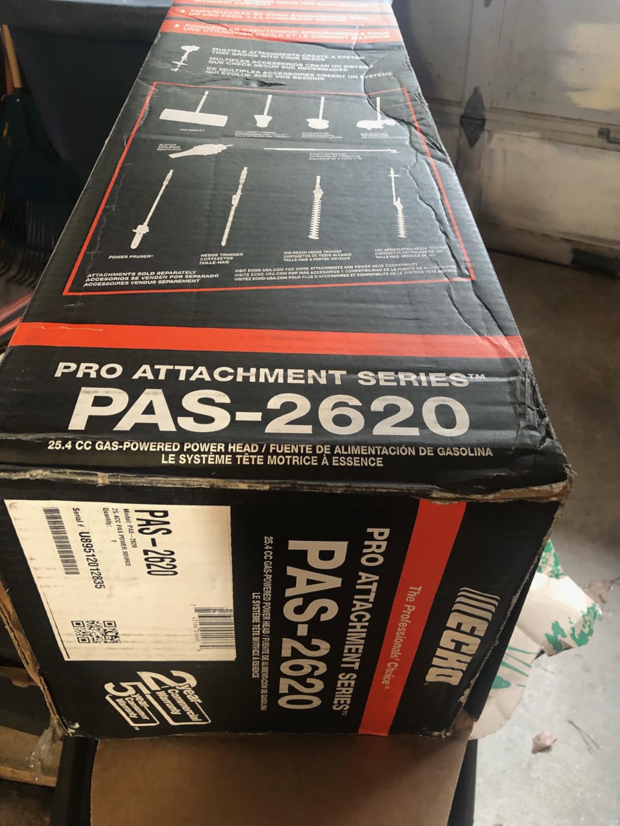ECHO 25.4 Cc Gasoline Powered Powerhead customer photo 1