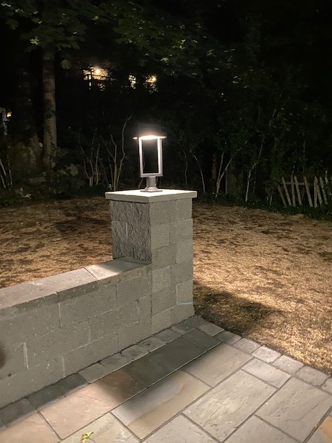 Z-Lite 1 Light Outdoor Post Mount Fixture 566PHBR-BK-LED customer photo 2