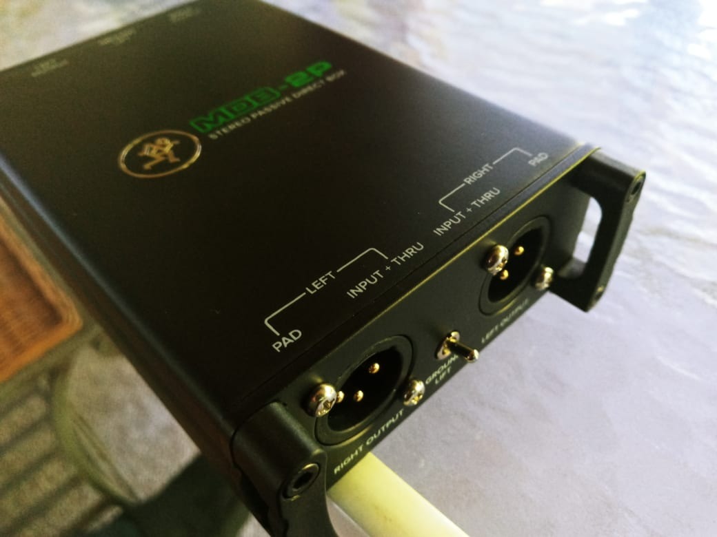 Mackie MDB Series Passive Stereo Direct Box (MDB-2P) customer photo 2