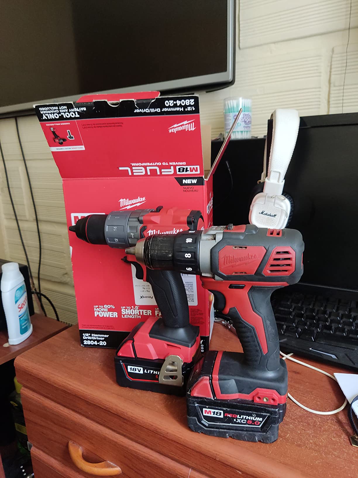 Milwaukee 2804-20 M18 FUEL 1/2 in. Hammer Drill (Tool Only) - Peak Torque 1,200 in-lbs customer photo 2
