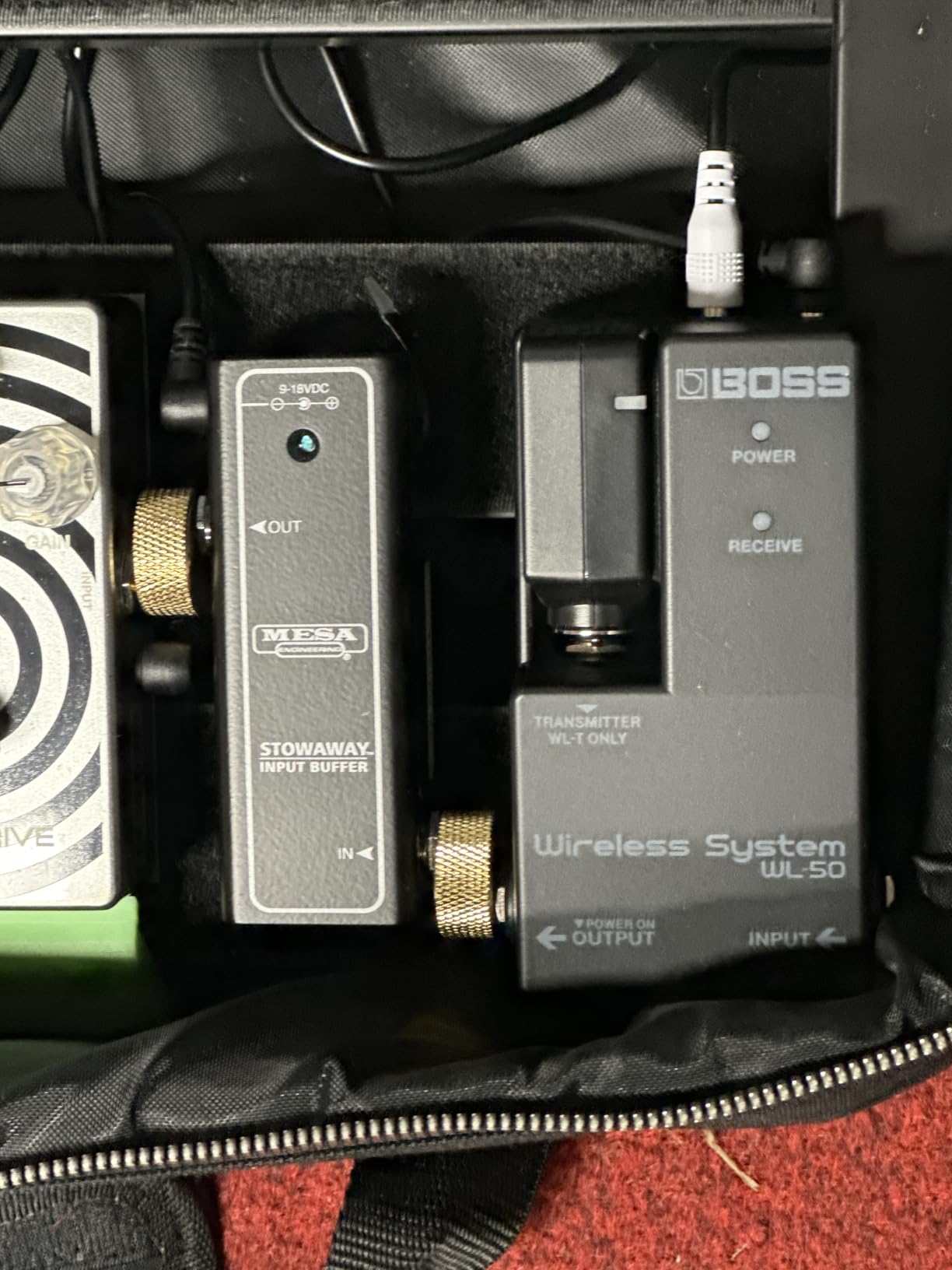 BOSS WL-50 | Pedal-Sized Wireless Instrument System | Plug-And-Play Wireless System for Any Pedalboard Setup | Dual Cable Tone Options | Up To 65ft Range customer photo 1
