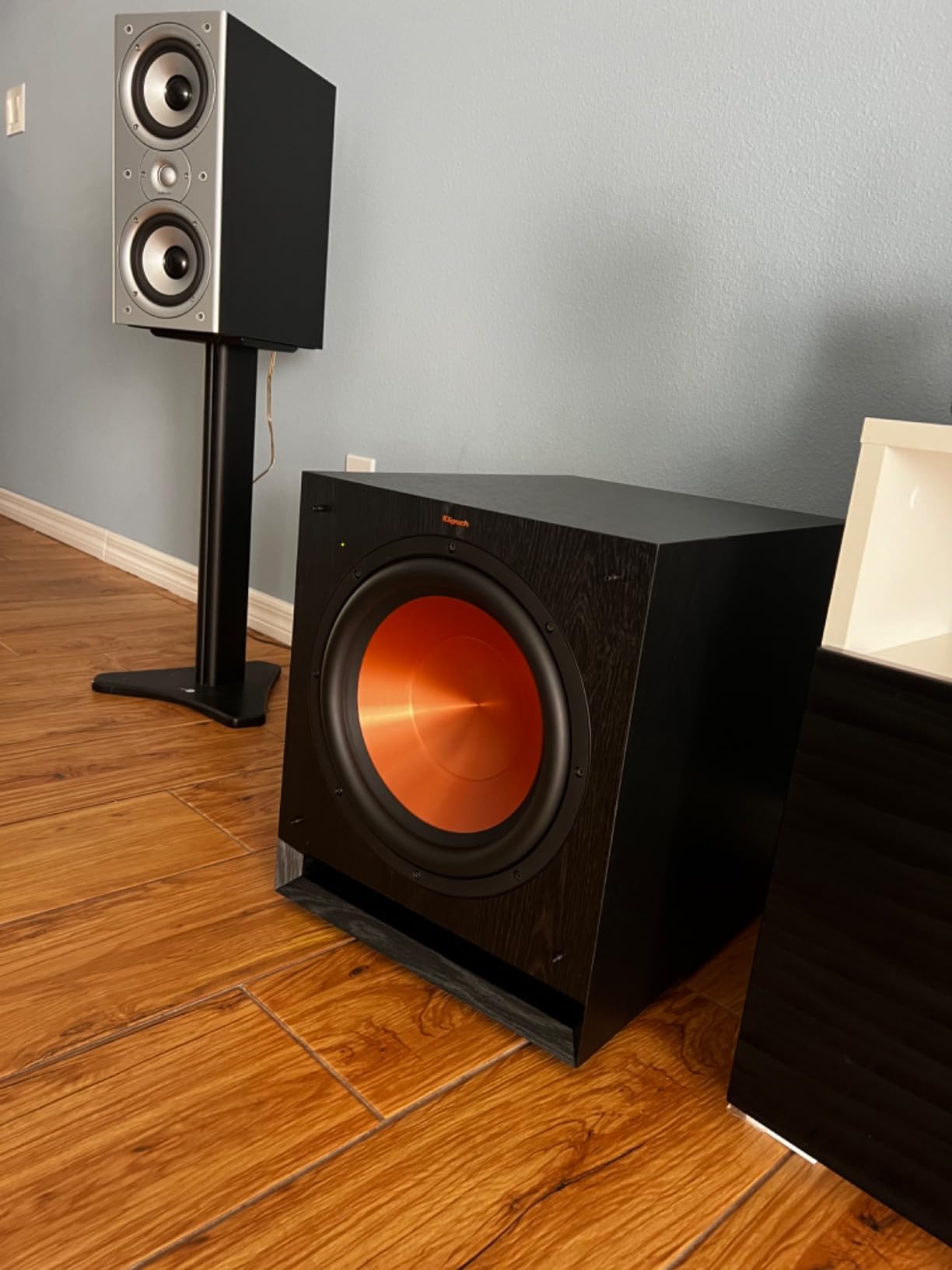 Klipsch SPL-120 Powered Subwoofer 12 inches, Black customer photo 2