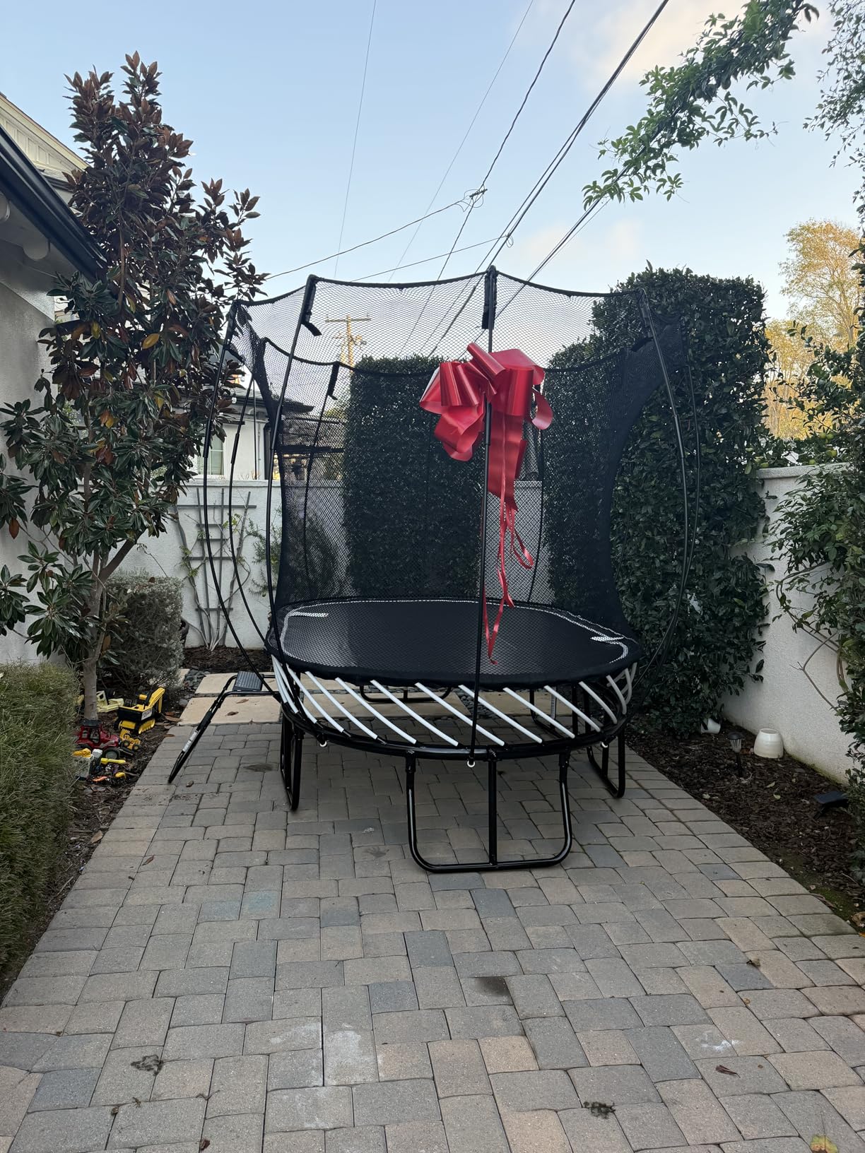 Springfree Trampoline - Springless Backyard Oval Trampoline with Enclosure for Kids - Multiple Sizes & Optional Add-On Attachments & Accessories customer photo 1