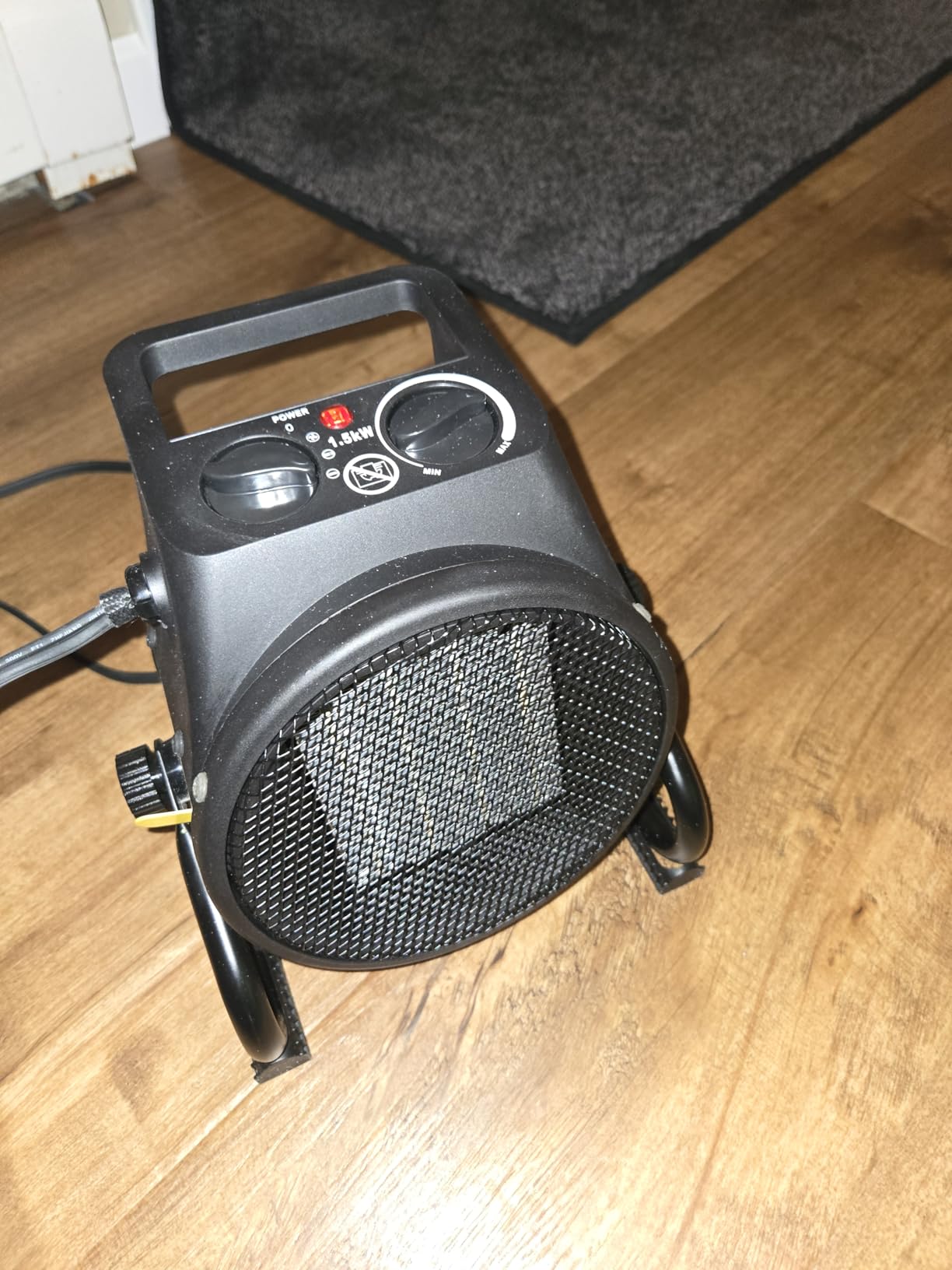 Dura Heat EUH1465 Electric Forced Air Heater with Pivoting Base 5,120 BTU customer photo 1