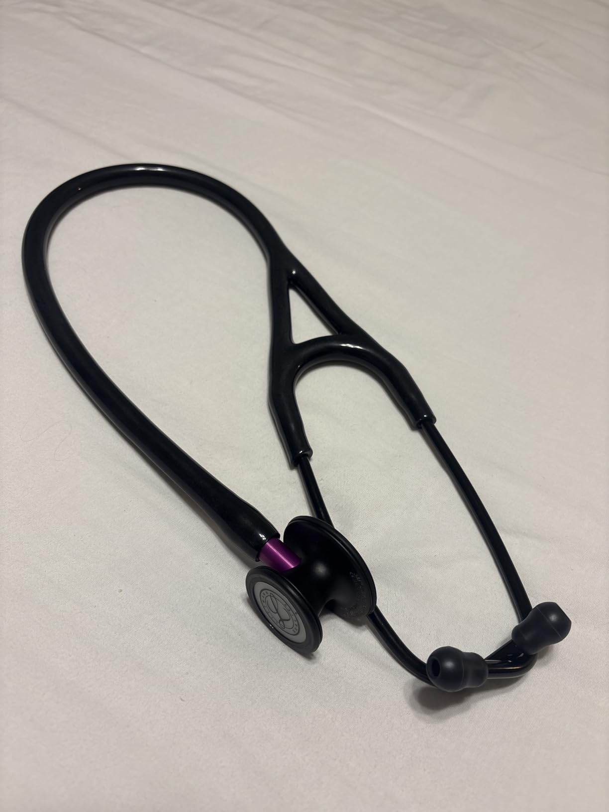 3M Littmann Cardiology IV Diagnostic Stethoscope, 6200, More Than 2X as Loud, Weighs Less, Stainless Steel Black-Finish Chestpiece, 27