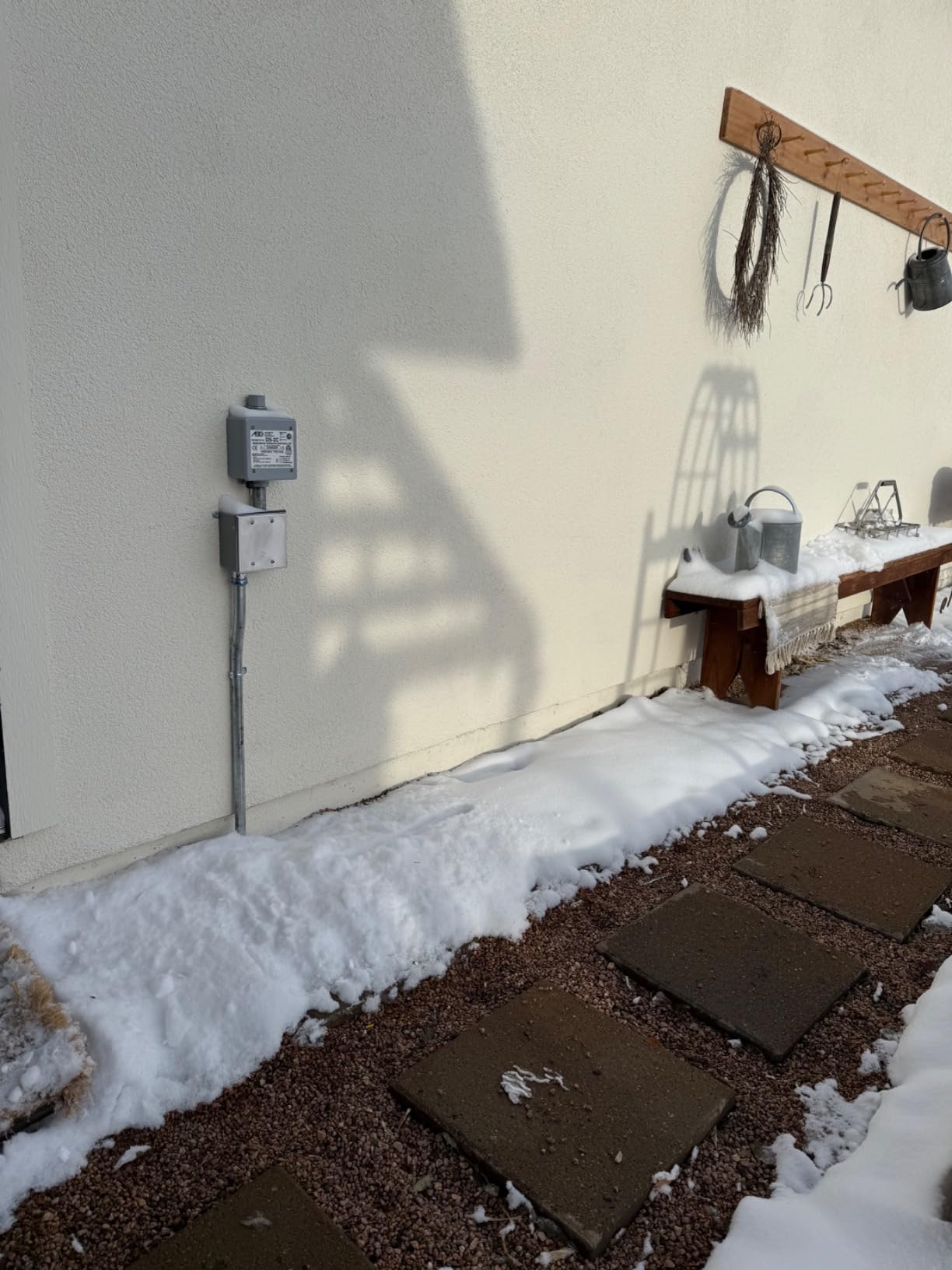 Heated Driveway System 130 Sqft - 240V, 37 Watts per Sqft Heated Snow Melting Mats Outdoor Driveway Heater for Snow Melting Mats Walkway, Ice Melt Mat for Steps, Auto Moisture & Temperature Activator customer photo 1