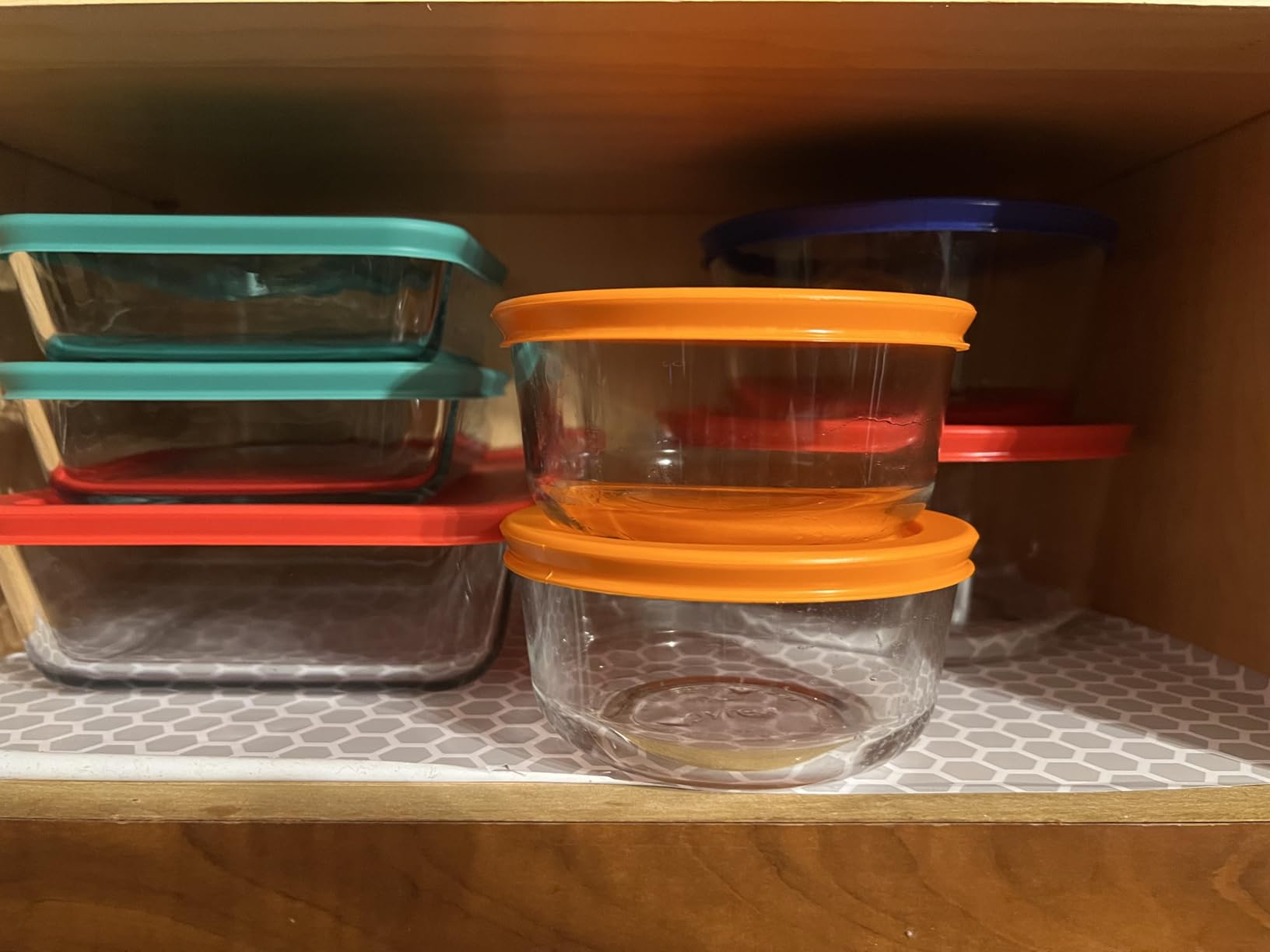 Pyrex Simply Store (5-Pack) Large Glass Food Storage Containers Set, (3, 6 & 11 Cup) Meal Prep Containers With Plastic BPA-Free Lids, Dishwasher & Microwave Safe customer photo 2