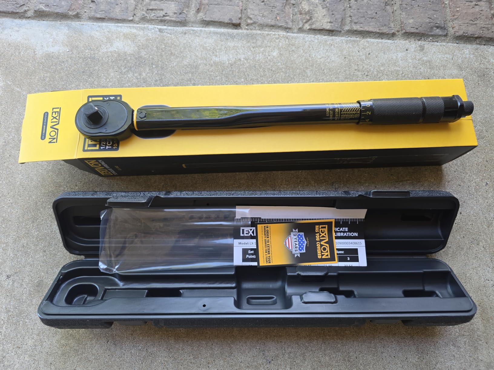 LEXIVON 3/8-Inch Drive Click Torque Wrench 10~80 Ft-Lb/13.6~108.5 Nm (LX-182) customer photo 2