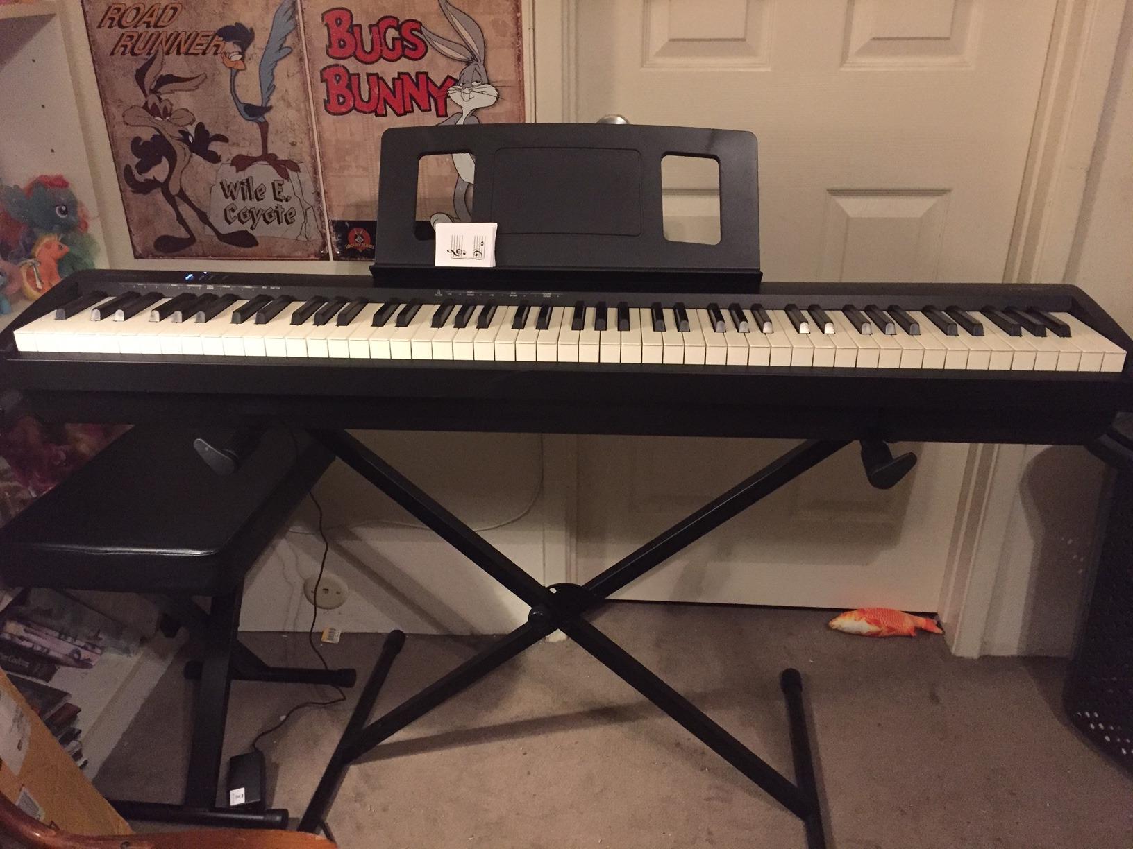 Roland FP-10 Compact 88-Note Digital Piano with SuperNATURAL Piano Tones customer photo 1