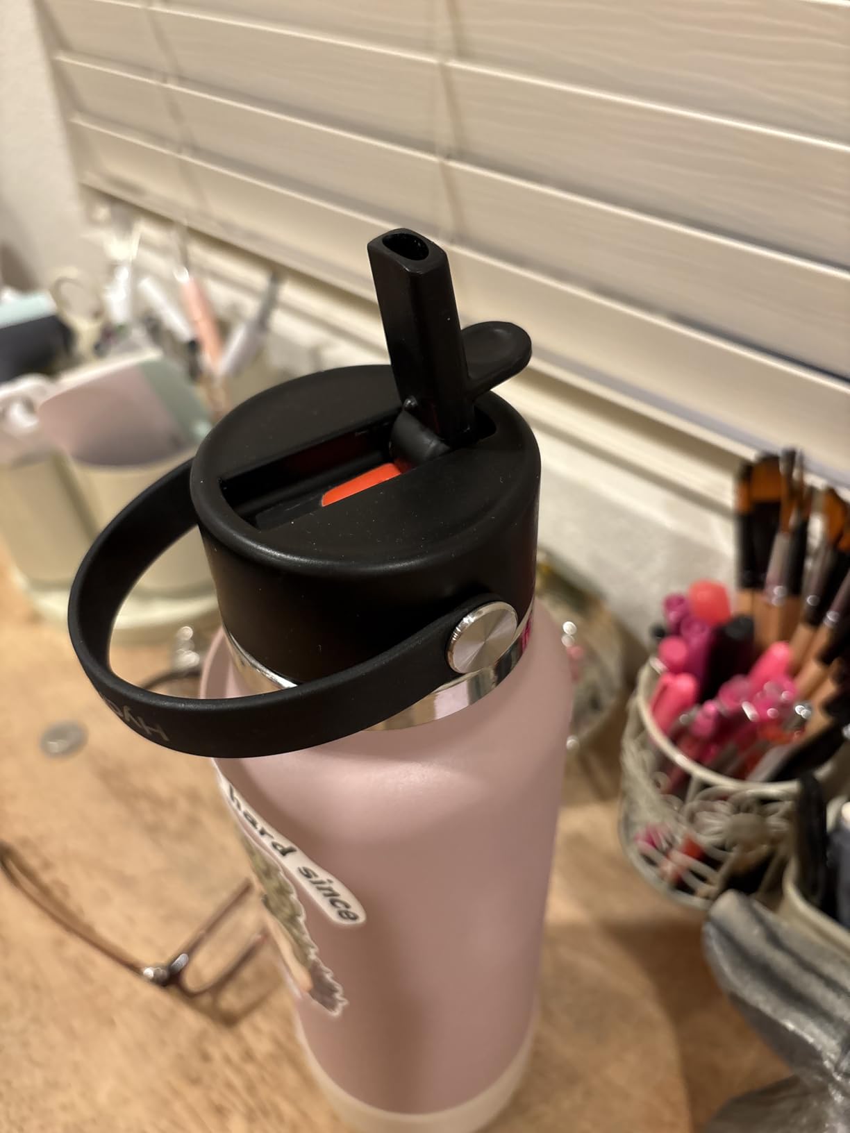 Hydro Flask Wide Mouth Lids - Accessory for Wide Mouth Water Bottle (Flex Straw Lid) customer photo 1