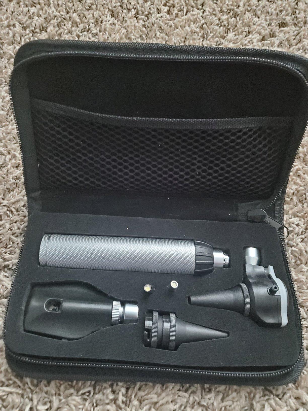 Zyrev 2 in 1 Otoscope Oph Set - Perfect for Nursing & Medical Students with Carry Case, Sight Chart & Replacement Ear Speculums customer photo 1