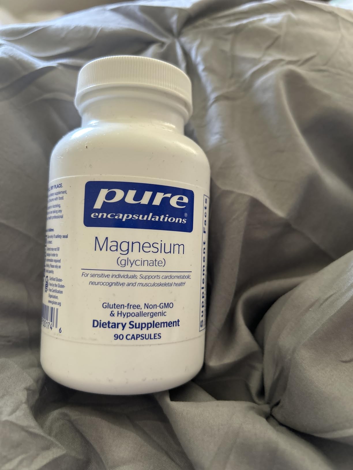 Pure Encapsulations Magnesium (Glycinate) - Supplement to Support Stress Relief, Sleep, Heart Health, Nerves, Muscles, and Metabolism* - with Magnesium Glycinate - 90 Capsules customer photo 1