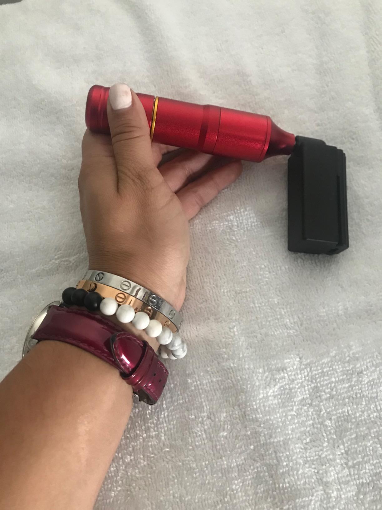 Hawink Wireless Mini Tattoo Battery Dedicated 3.7V Lithium Battery 1600mAh, 3 Hours Continuous Power Supply P199-DC customer photo 2