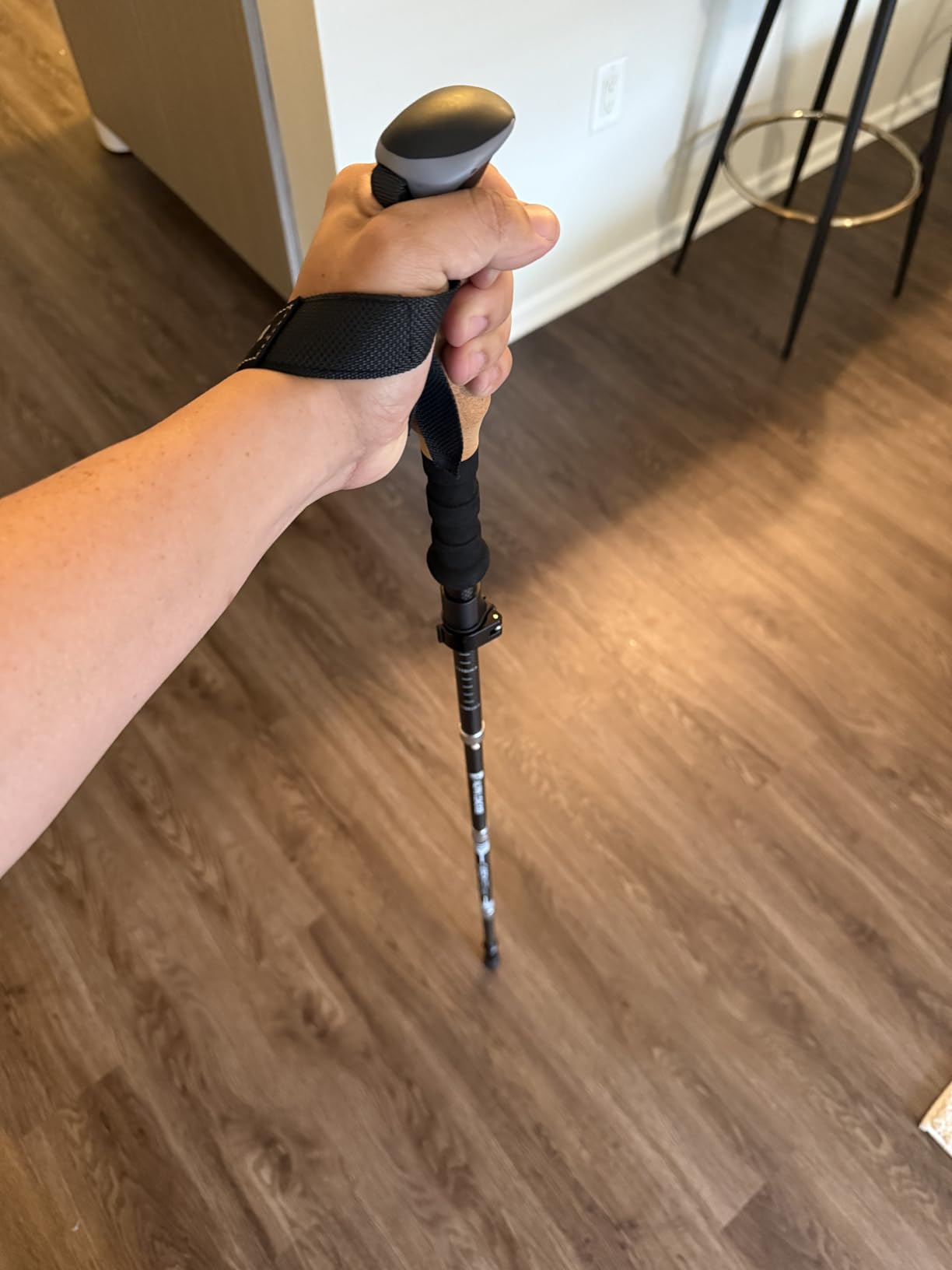 ALPIN LOACKER Collapsible Trekking Poles - Carbon or Aluminum Ultra Lightweight with Cork Grip customer photo 2
