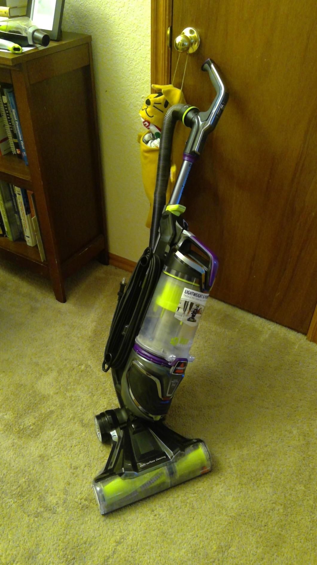 Bissell Pet Hair Eraser Turbo Plus Lightweight Vacuum, Tangle-Free Brush Roll, Powerful Pet Hair Pick-up, SmartSeal Allergen System, Specialized Pet Tools, Easy Empty Dirt Tank, 24613 customer photo 2