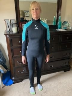 ZCCO Wetsuits Men's Women's 3mm Premium Neoprene Full Sleeve Dive Skin for Spearfishing, Snorkeling, Surfing, Canoeing, Scuba Diving Wet Suits customer photo 2