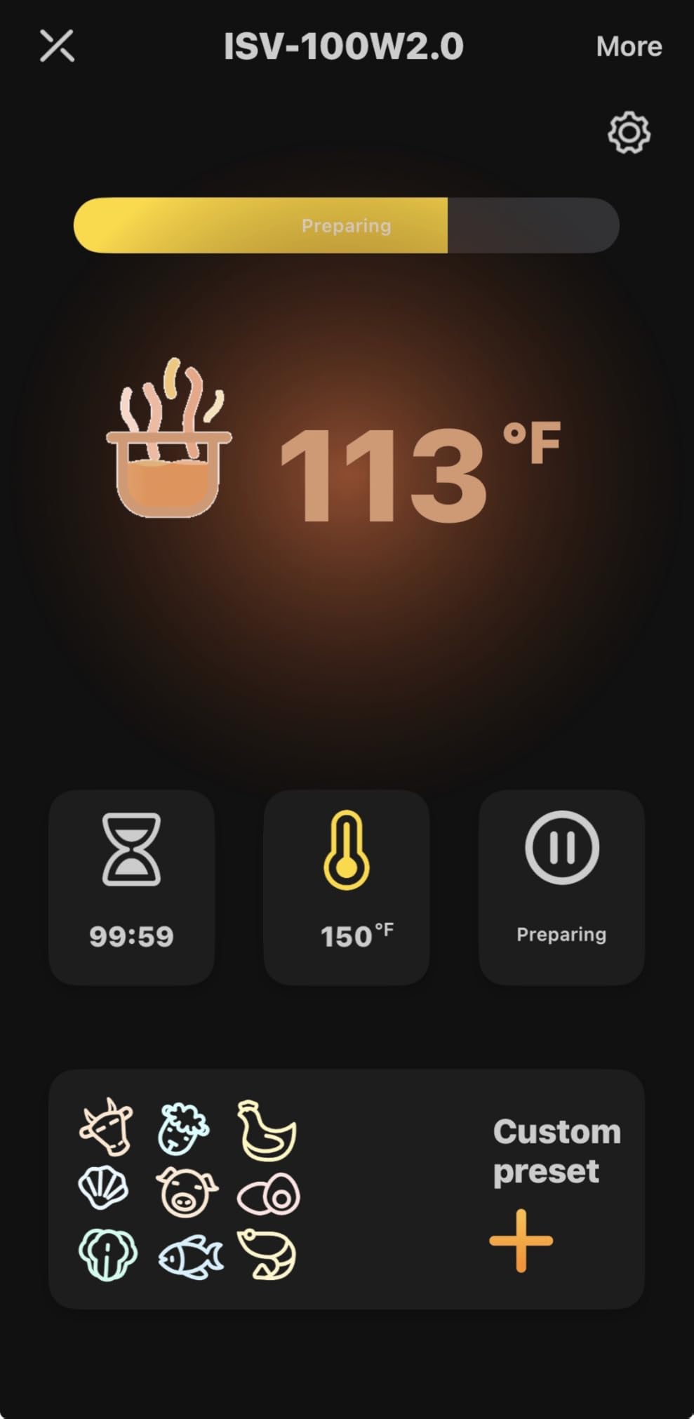 INKBIRD WIFI Sous Vide Cooker ISV-100W, 1000 Watts Sous Vide Machine Immersion Circulator with 14 Free Preset Recipes customer photo 2