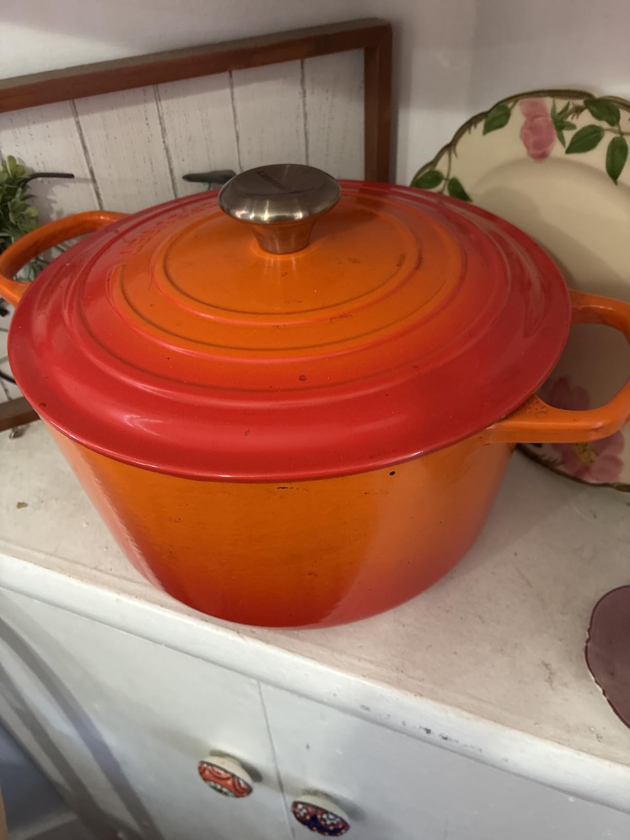 Le Creuset Enameled Cast Iron Signature Deep Round Oven, 6.5 qt., Cerise customer photo 1