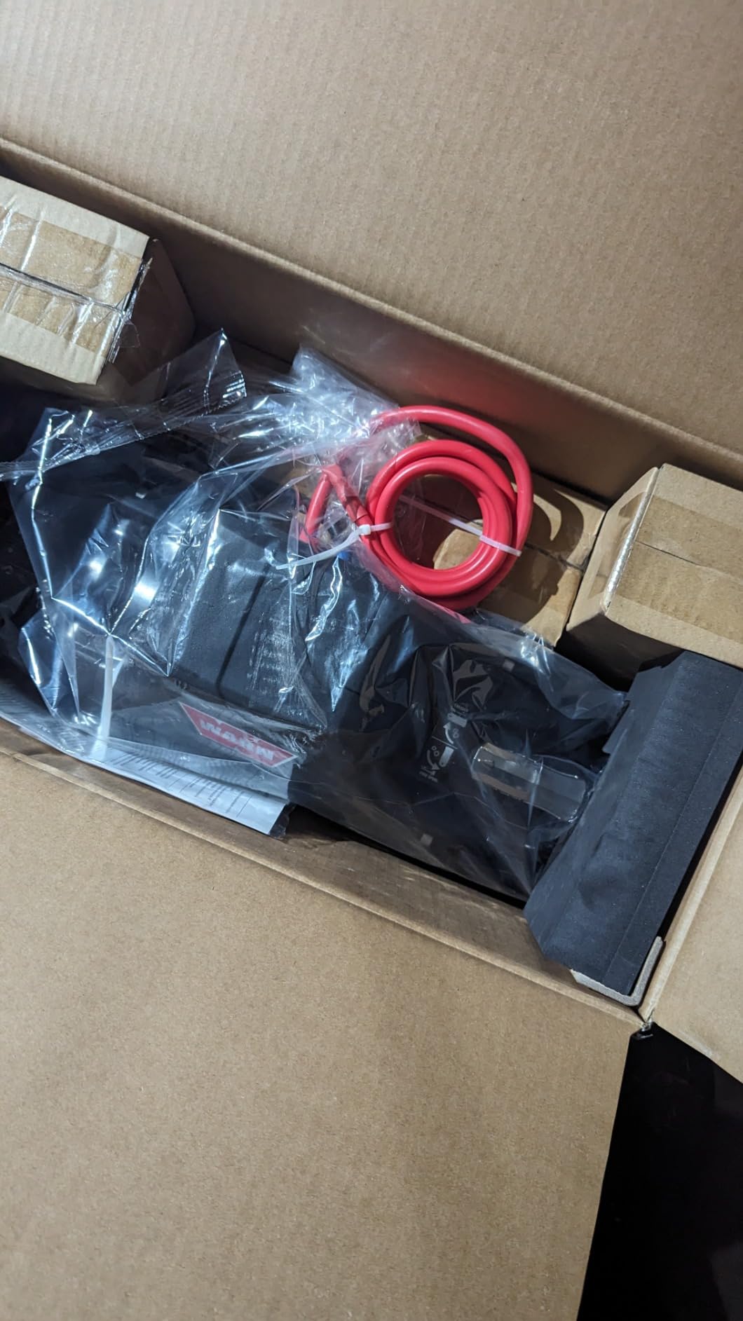 WARN VR EVO 12 Electric 12V DC Winch with Steel Cable Wire Rope: 3/8
