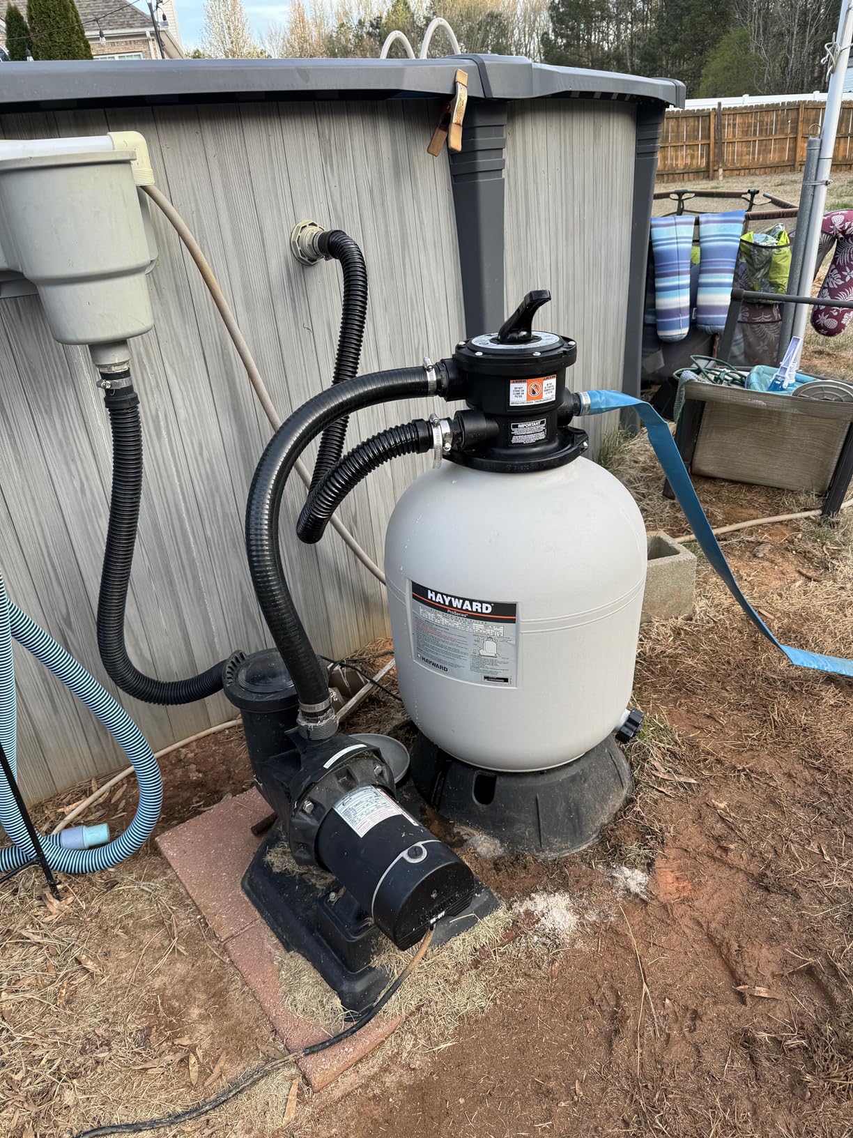 Hayward W3S166T ProSeries Sand Filter 16 in., Top-Mount for Above-Ground Pools customer photo 2