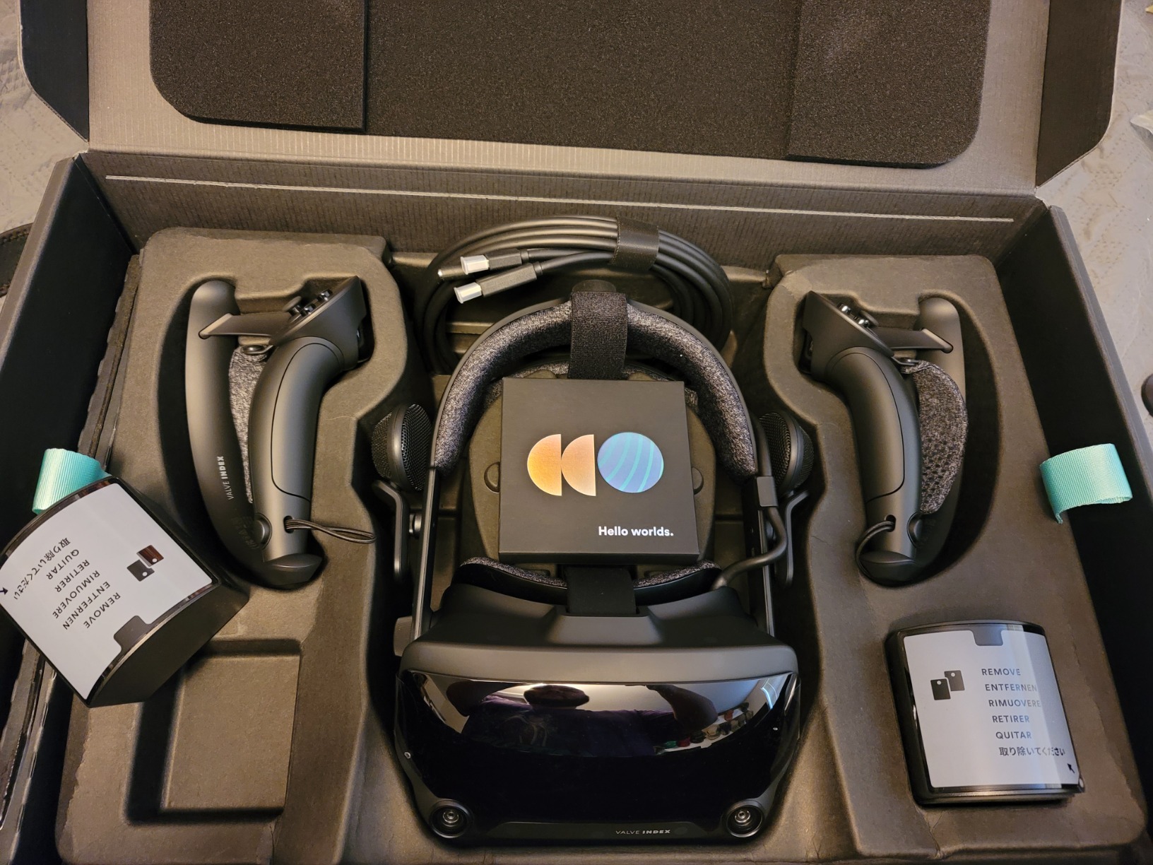 Valve Index VR Full Kit - PC-Powered VR Gaming Headset with Base Stations and Controllers customer photo 2