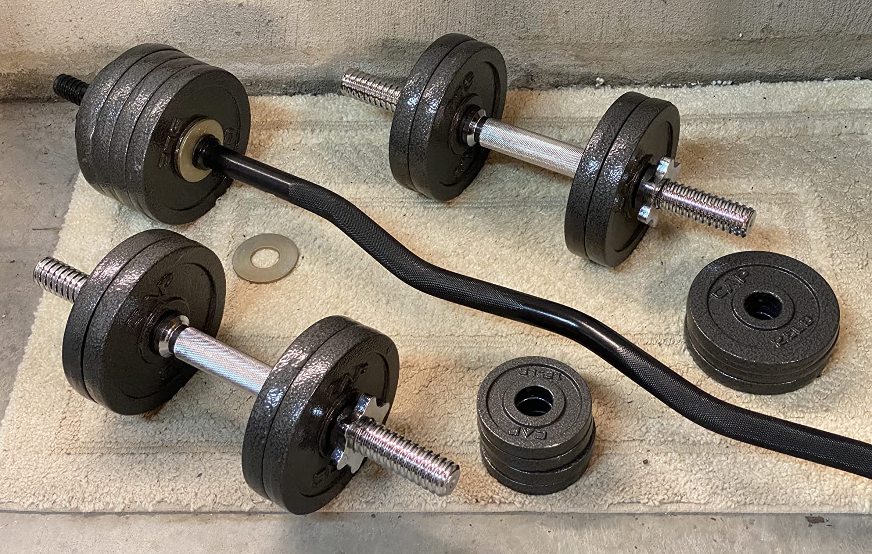 CAP Barbell Adjustable Dumbbell Weight Set | Multiple Options customer photo 1
